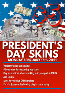 Tellico Village President's Day Skins