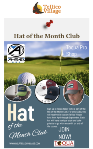 Tellico Village Hat of the Month Club